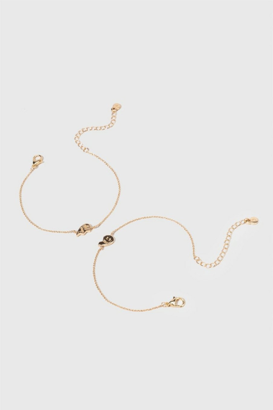 Francesca's Besties Forever Friendship Bracelets Gold Bracelets