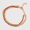 Francesca's Susanna Cupchain Snake Bracelet Red Bracelets