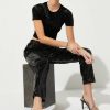 Francesca's Jennifer High Rise Sequins Joggers Pants