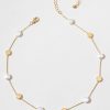 Francesca's Reese Freshwater Station Necklace Pearl Necklaces