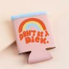 Francesca's Dont Be A D*Ck Reversible Drink Sleeve Multi Drinkware