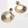 Francesca's Claribel Circle Earrings Gold Earrings