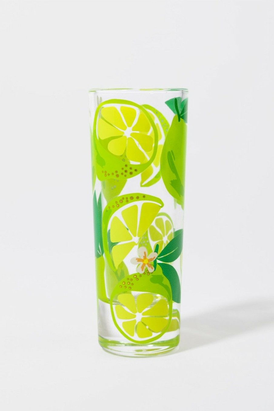 Francesca's Tall Lime Shot Glass Multi Drinkware