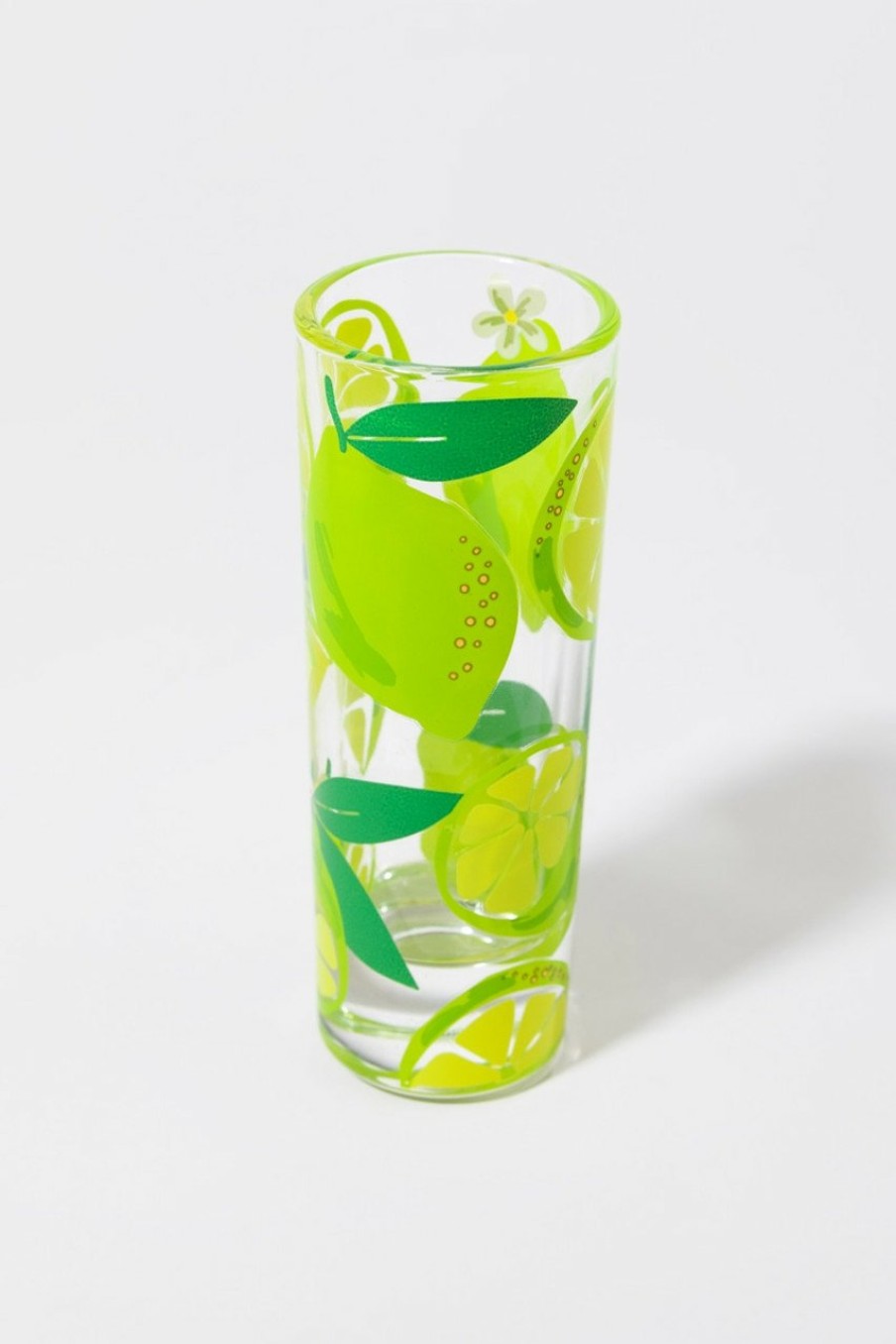 Francesca's Tall Lime Shot Glass Multi Drinkware