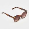 Francesca's Susan Round Sunglasses Tortoise Sunglasses