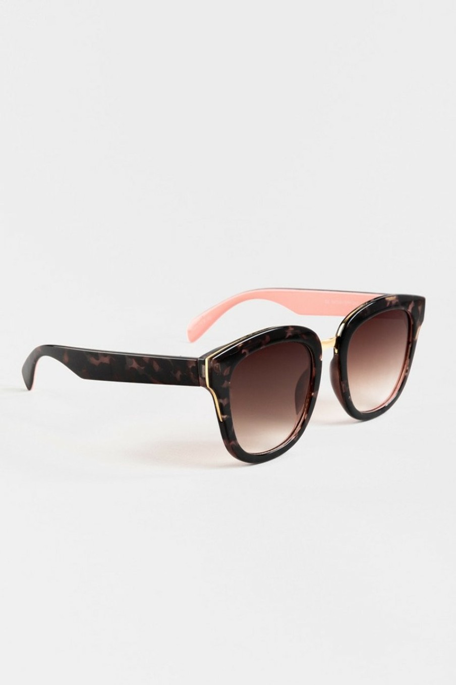 Francesca's Taye Square Sunglasses Tortoise Sunglasses