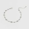 Francesca's Brandee Heart Bracelet Silver Bracelets