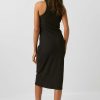 Francesca's Nina Knitted K Midi Dress Dresses