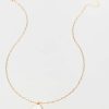 Francesca's Carolina Circle Pendant Necklace Ivory Necklaces