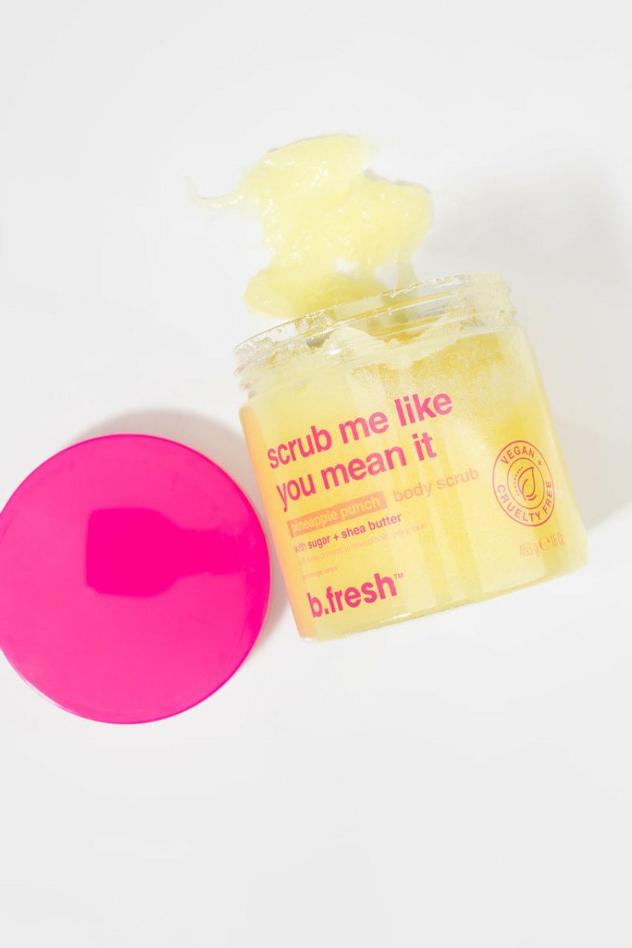 Francesca's B.Fresh Scrub Me Like You Mean It Body Scrub Pink Beauty & Wellness