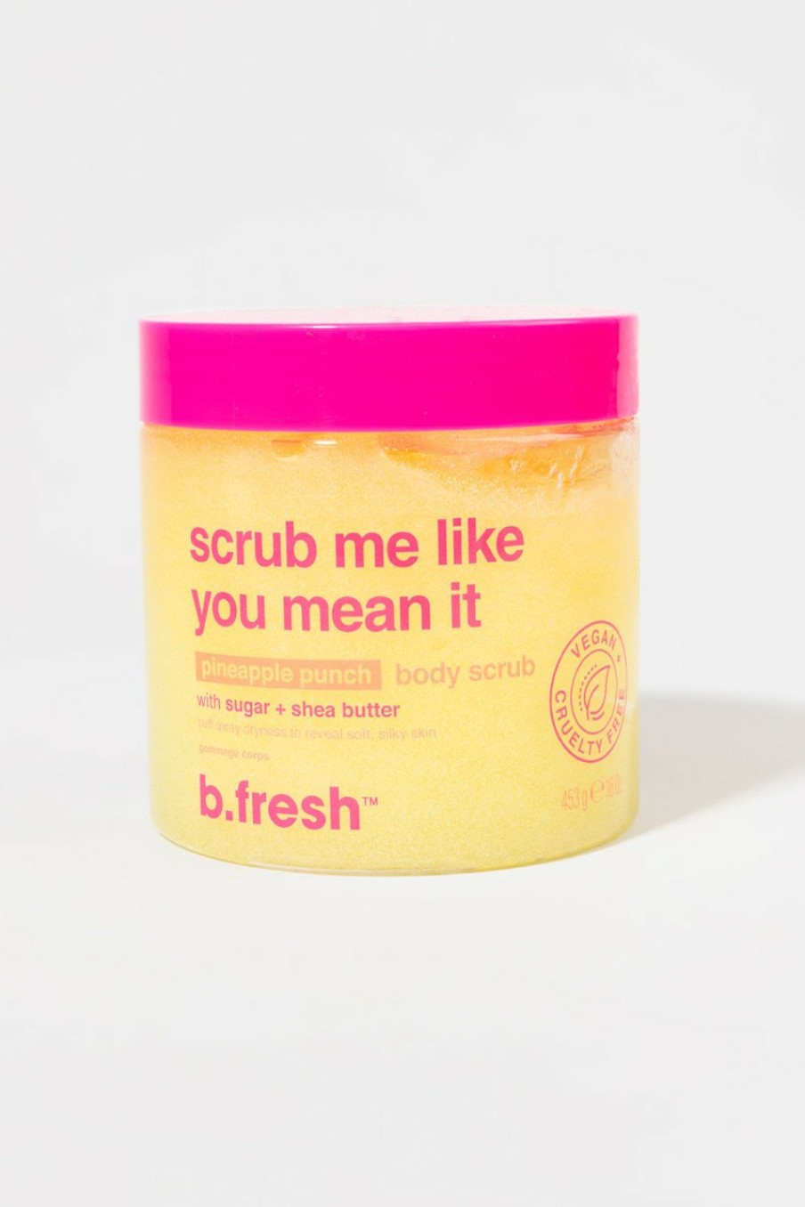 Francesca's B.Fresh Scrub Me Like You Mean It Body Scrub Pink Beauty & Wellness