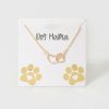 Francesca's Dog Mama Necklace Gold Necklaces