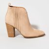 Francesca's Jackie Ankle Boot Taupe Boots