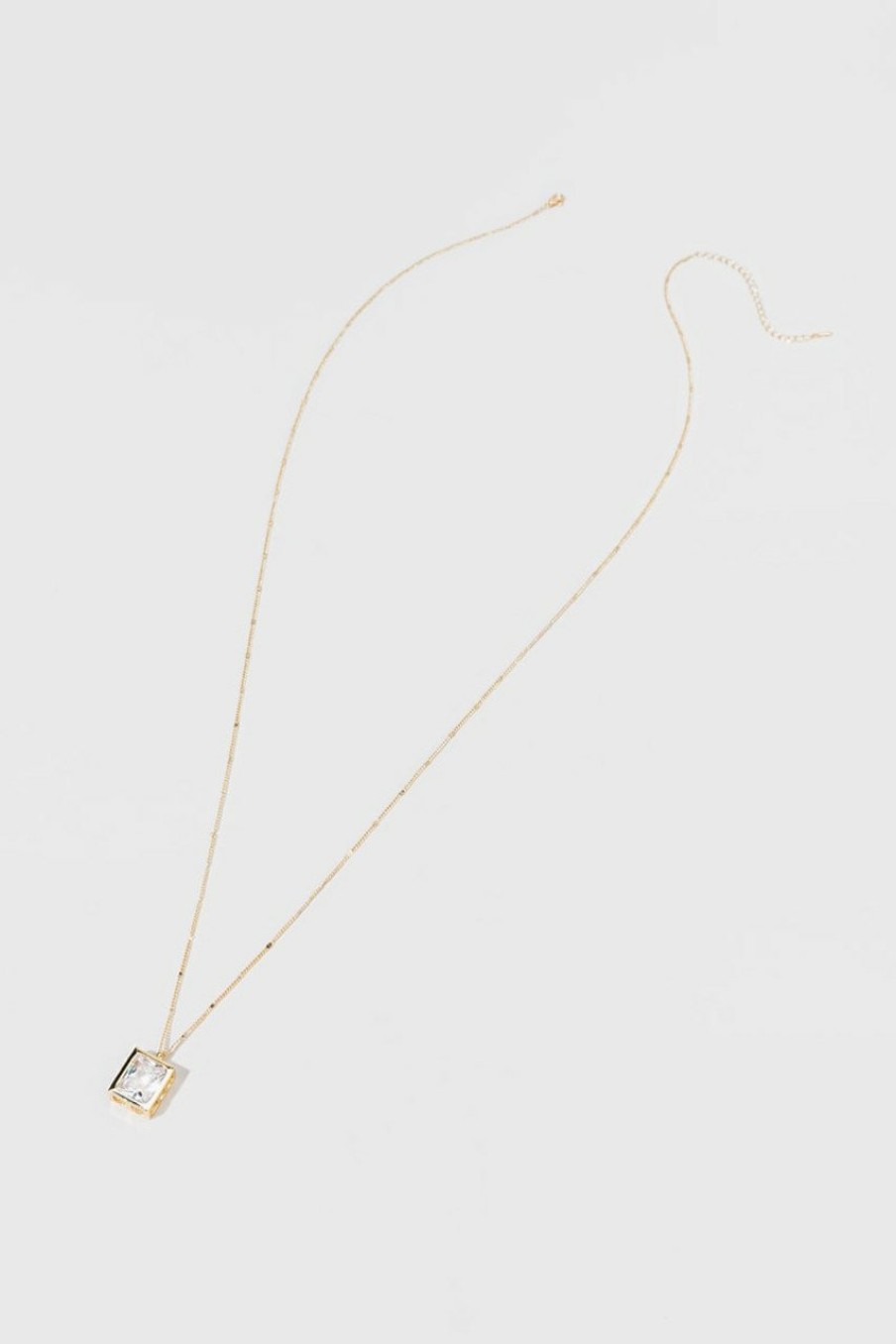 Francesca's Olivia Pendant Necklace Crystal Necklaces