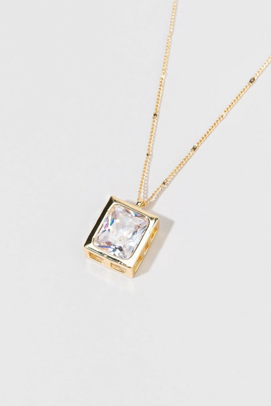 Francesca's Olivia Pendant Necklace Crystal Necklaces