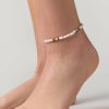 Francesca's Anne Block And Pearl Anklet Multi Anklets