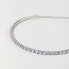 Francesca's Erica Crystal Headband Silver Hair