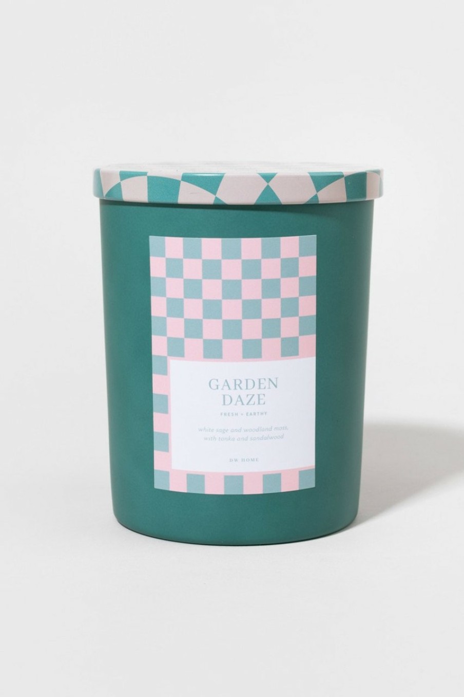 Francesca's Dw Home Garden Daze Candle Jar Green Candles