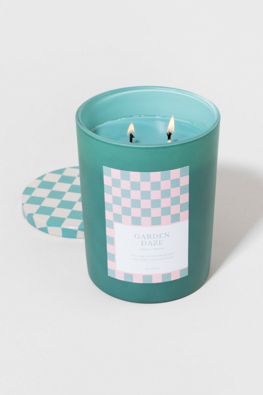 Francesca's Dw Home Garden Daze Candle Jar Green Candles