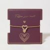 Francesca's Follow Your Heart Bracelet Gold Bracelets