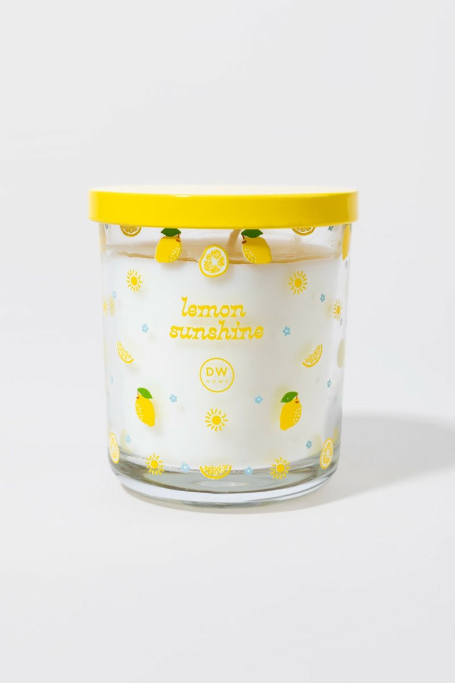 Francesca's Dw Home Lovable Lemon Sunshine Scented Candle Multi Candles