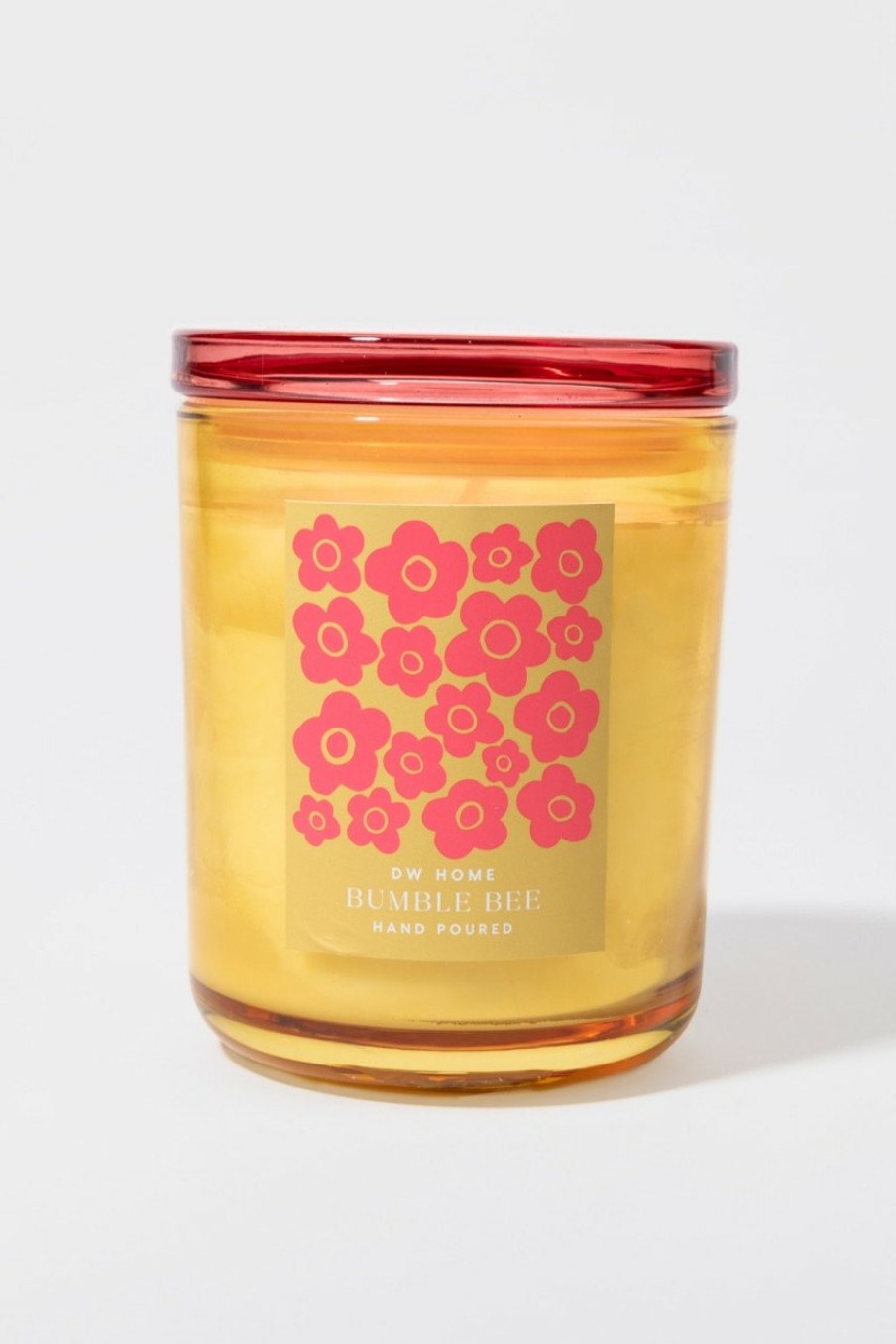 Francesca's Dw Home Spring Bumble Bee 9Oz Scented Candle Yellow Candles