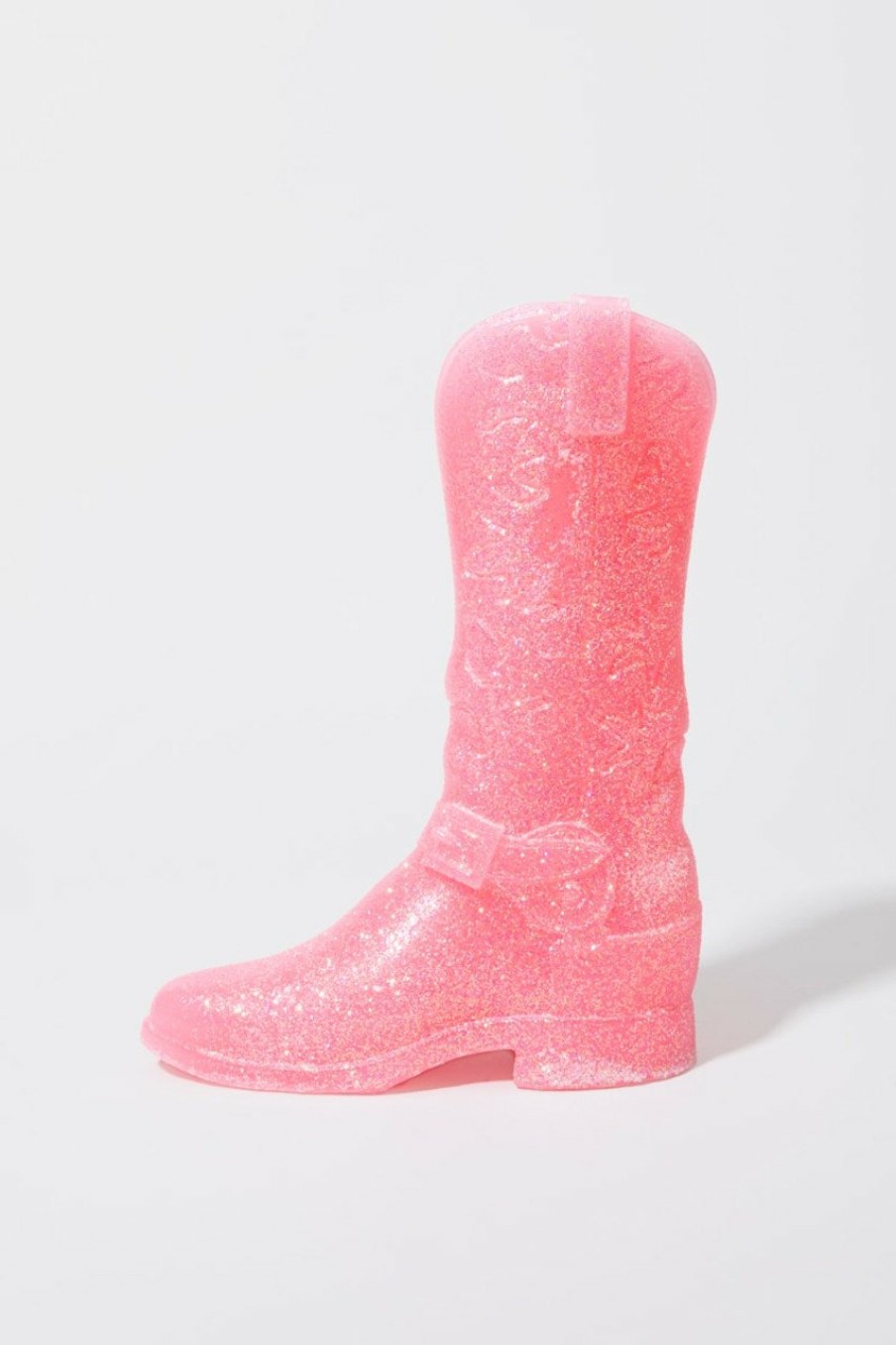 Francesca's Rodeo Boots Candle Pink Candles