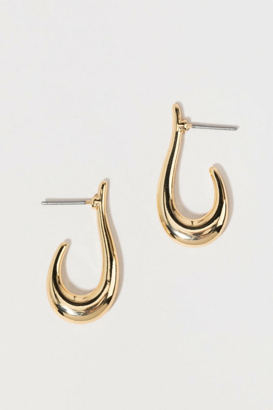 Francesca's Dylan Teardrop Earrings Gold Earrings