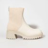 Francesca's Abruzzo Ribbed Lug Boots Boots