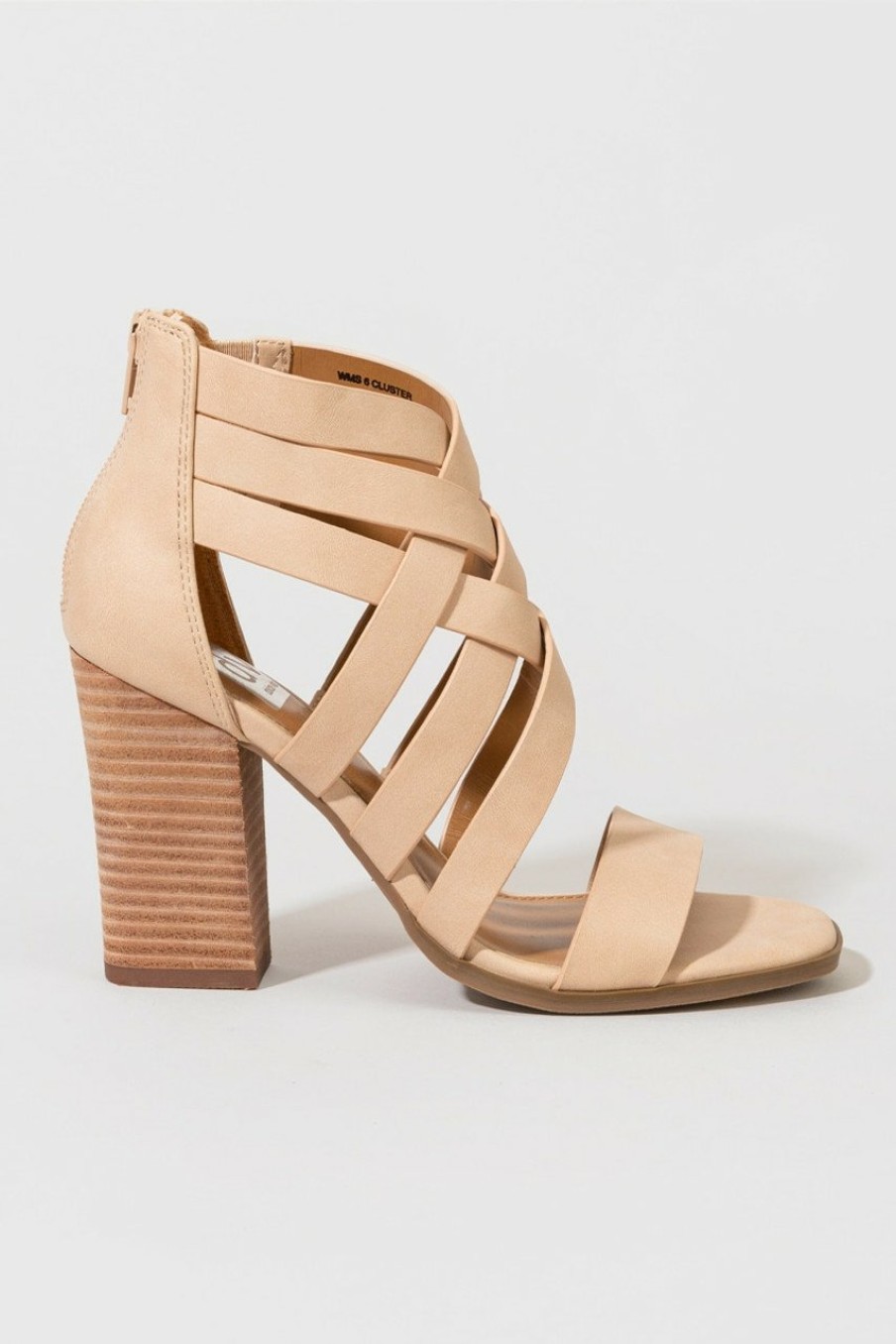 Francesca's Dv By Dolce Vita Cluster Woven Heels Heels