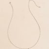 Francesca's Hannah Crystal Pendant Necklace Pearl Necklaces