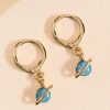 Francesca's Sailor Saturn Opal Drop Earrings Iridescent Earrings