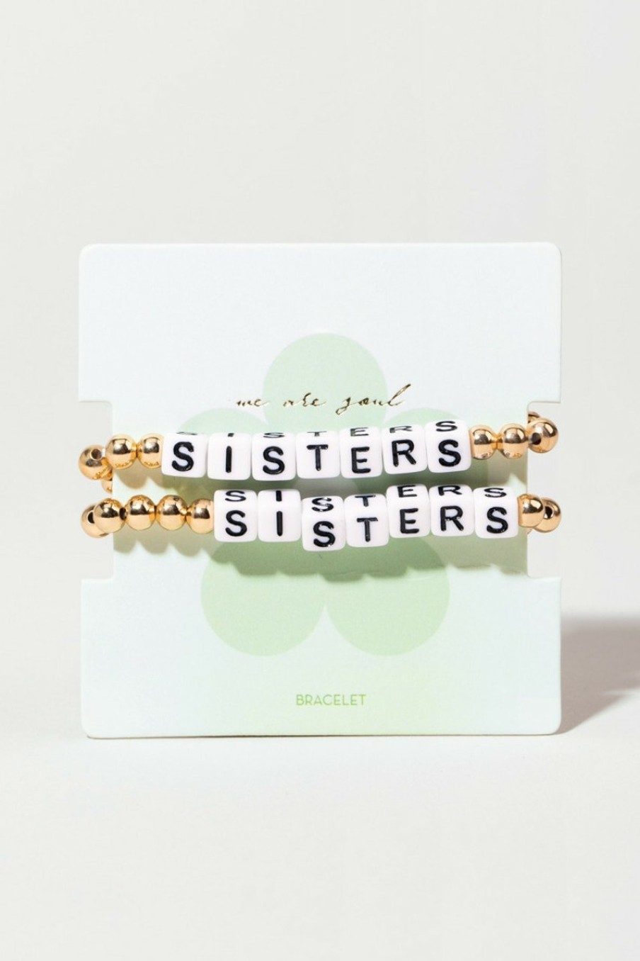 Francesca's Brenda Sisters Bracelet Gold Bracelets