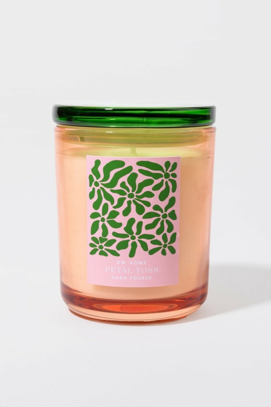 Francesca's Dw Home Spring Petal Toss 9Oz Scented Candle Pink Candles