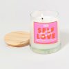 Francesca's Self Love Coconut Candle Jar 5.5Oz Pink Candles