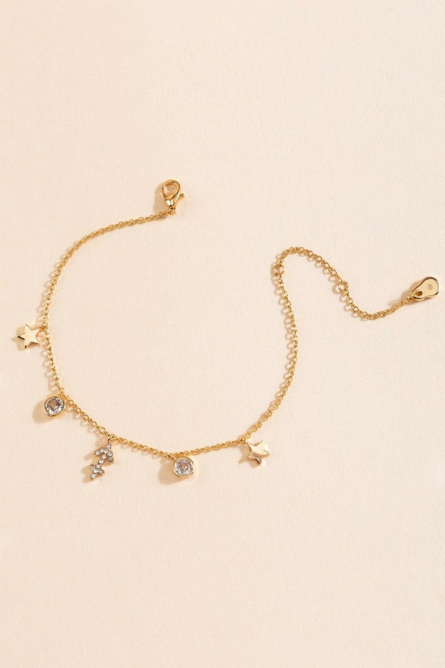 Francesca's Zodiac Charm Drop Bracelet Bracelets