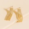 Francesca's Wren Chandelier Earrings Crystal Earrings