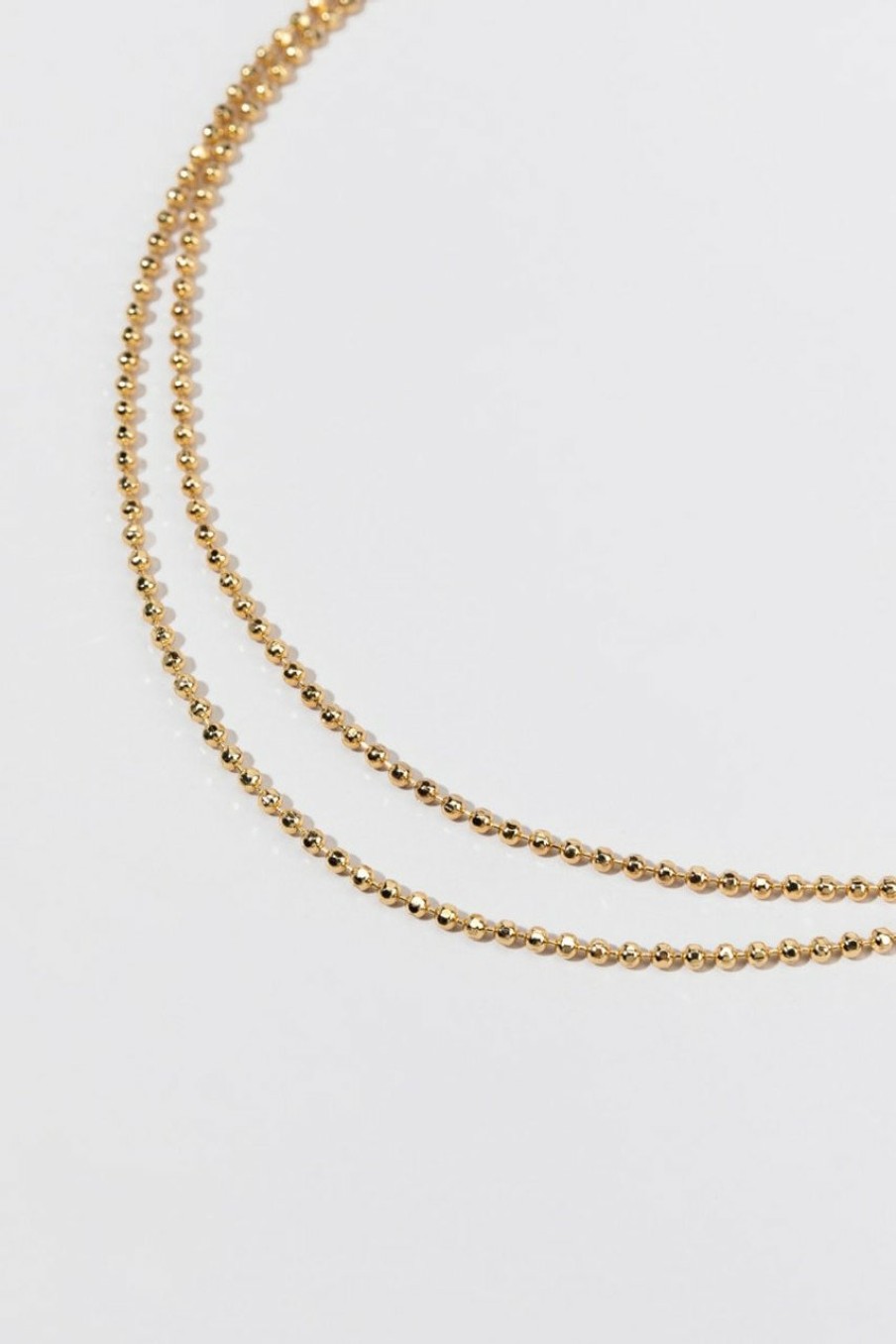 Francesca's Patricia Layered Chain Necklace Gold Necklaces