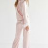 Francesca's Amber Fur Lined Satin Pj Set Gifts For The Bride