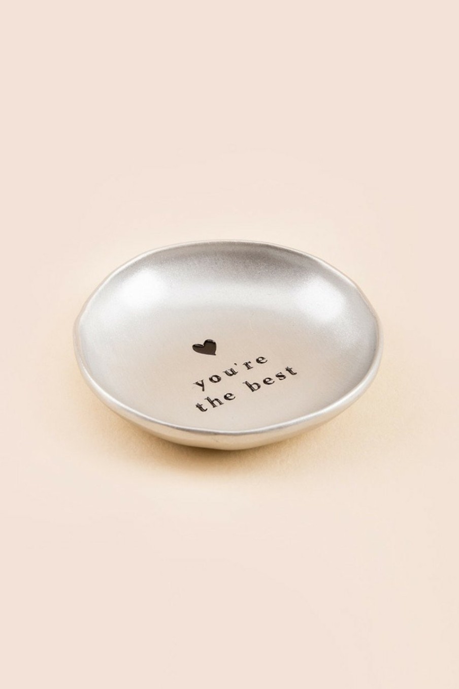 Francesca's You'Re The Best Trinket Dish Multi Home Decor