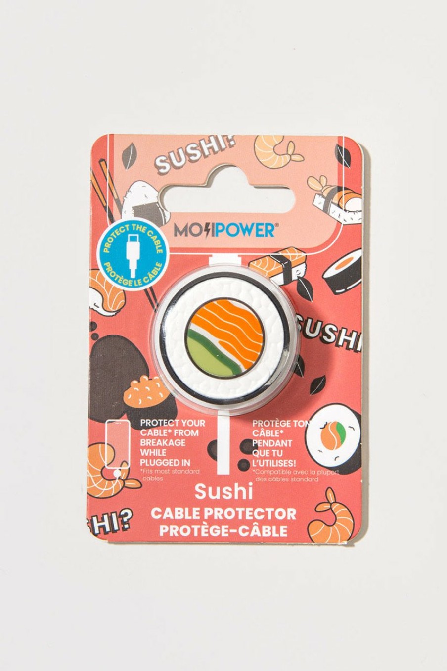 Francesca's Mojipower Sushi Cable Protector Multi Tech