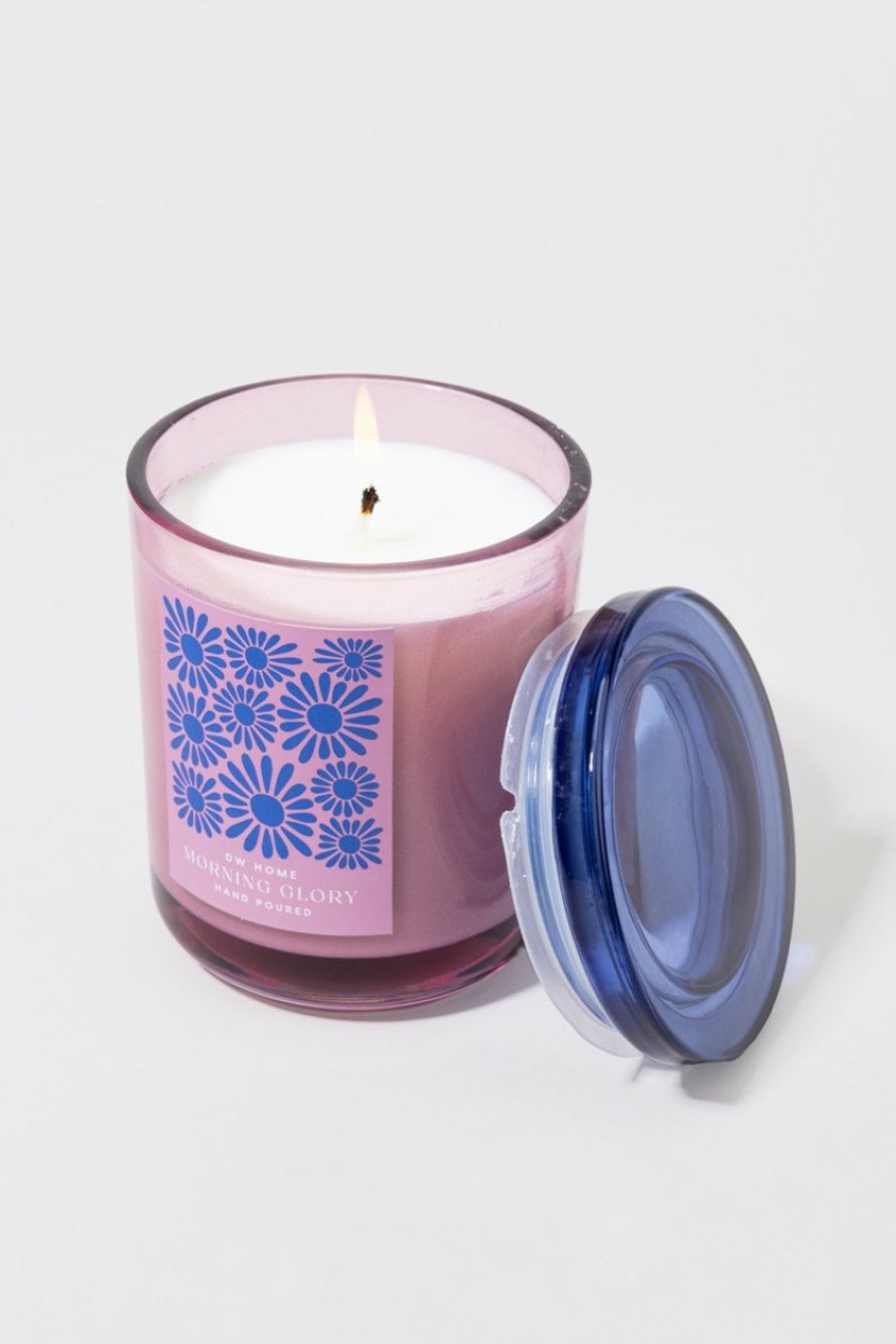 Francesca's Dw Home Spring Morning Glory 9Oz Scented Candle Purple Candles