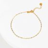 Francesca's Gabbi 14K Dipped Paperclip Chain Bracelet Gold Bracelets