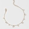 Francesca's Diana Shaky Float Bracelet Silver Bracelets