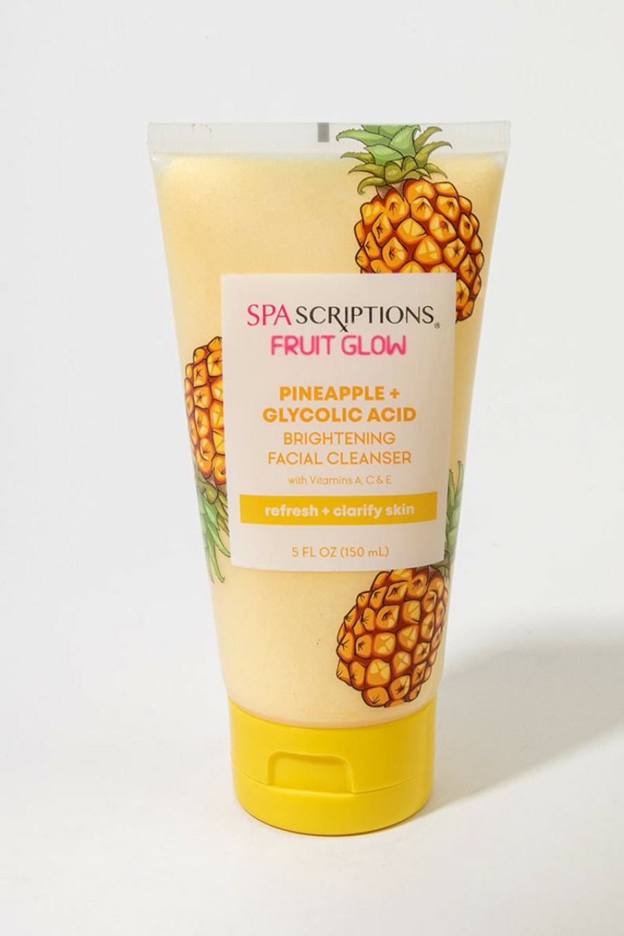 Francesca's Spa Scriptions Fruit Glow Pineapple And Glycolic Acid Facial Cleanser Multi Beauty & Wellness