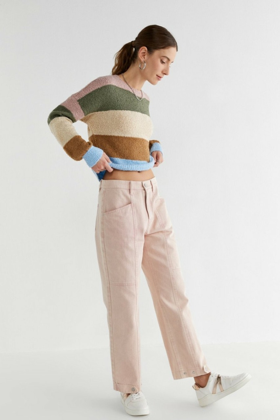 Francesca's Abigail Ankle Tapered Pants Pants