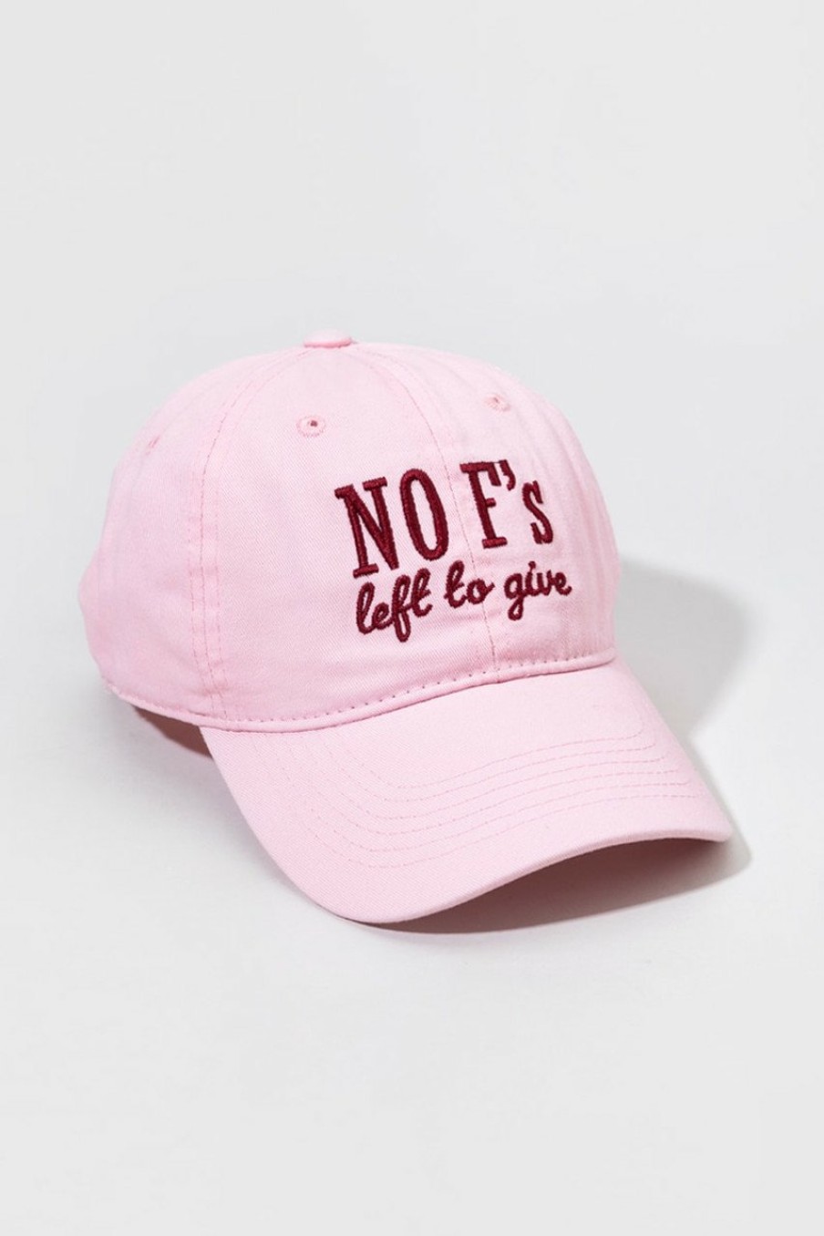 Francesca's No F'S Left To Give Baseball Hat Blush Hats