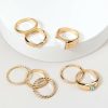 Francesca's Hannah Pearl Signet Ring Set Mint Rings