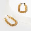 Francesca's Emmaline Hoop Earrings Gold Earrings