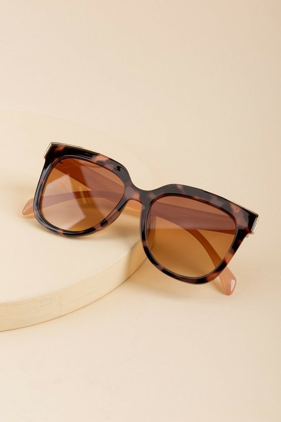 Francesca's Sophie Cateye Sunglasses Multi Sunglasses